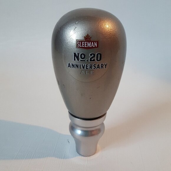 Sleeman TAP HANDLE no. 20 Anniversary Ale Tap Handle Bar Knob - Picture 3 of 4